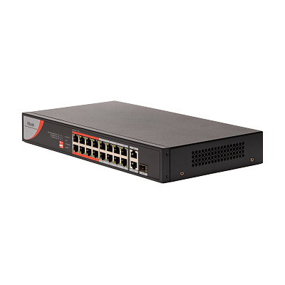 картинка HiLook NS-0318P-130(C) Коммутатор 16-портовый неуправляемый PoE от компании Intant